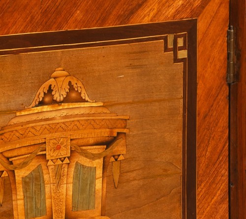 Louis XVI - Secrétaire à abattant, estampillé Wolff époque Louis XVI