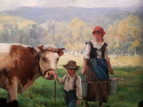 19th century - Julien Dupré (1851-1910) - The Milking