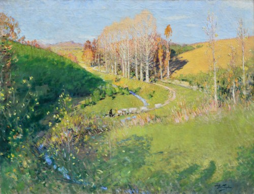 Pierre-Eugène Montézin (1874-1946) - Autumn in Creuse