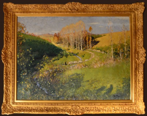 Pierre-Eugène Montézin (1874-1946) - Automne en Creuse - Tableaux et dessins Style 