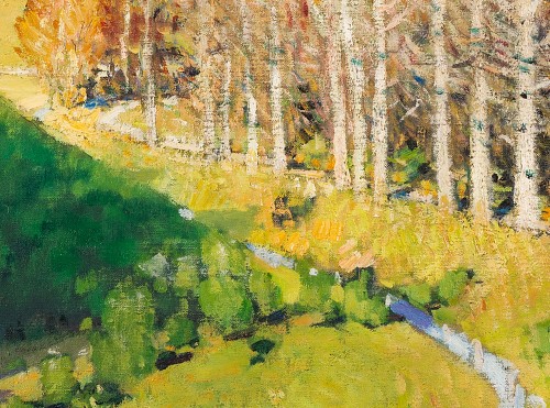 Paintings & Drawings  - Pierre-Eugène Montézin (1874-1946) - Autumn in Creuse