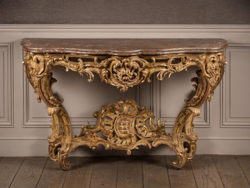 ouis XV period console table - Furniture Style Louis XV