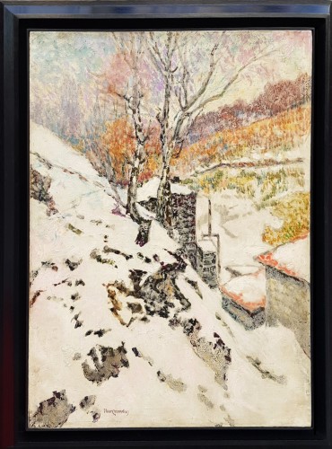 Victor Charreton (1864-1937) &quot;Winter and Spring&quot; - Paintings & Drawings Style 