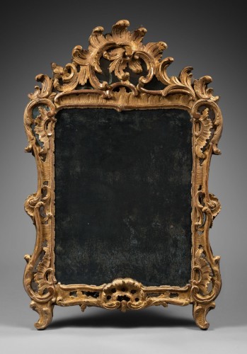 Rocaille Mirror, Louis XV Period - Louis XV