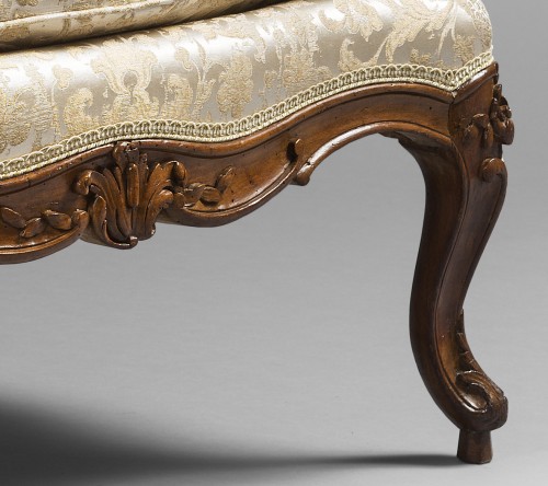 Remarkable Louis XV period &quot;Marquise&quot; - Seating Style Louis XV