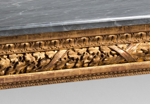 Console néoclassique en bois doré - Mobilier Style Directoire