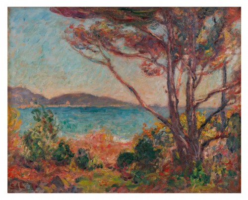 Georges d'Espagnat (1870-1950) "Environs de Cagnes sur mer, circa 1915"