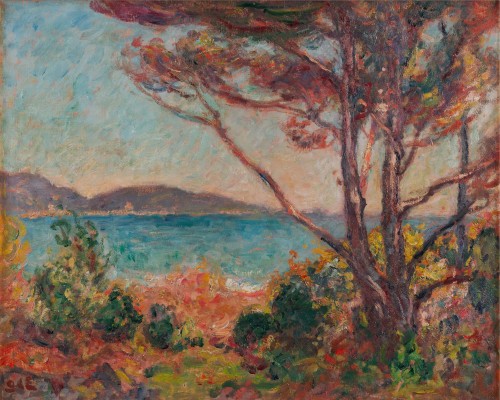  - Georges d&#039;Espagnat (1870-1950) &quot;Environs de Cagnes sur mer, circa 1915&quot;