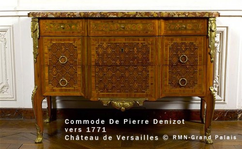 Important neoclassical commode Stamped by Pierre DENIZOT - Transition