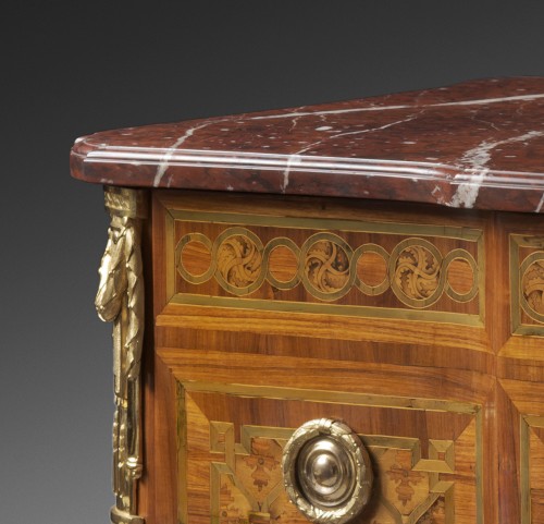 Antiquités - Important neoclassical commode Stamped by Pierre DENIZOT