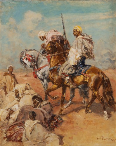 Henri Emilien Rousseau (1875-1933) - L’Arrivée des cavaliers