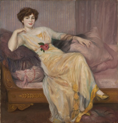 Henry Caro-Delvaille (1876-1926) "The Pink Divan"