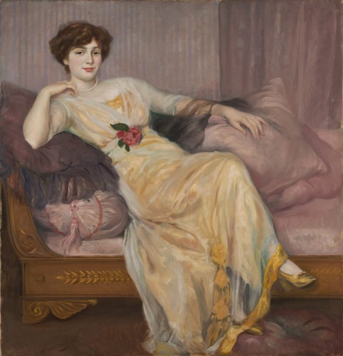 Henry Caro-Delvaille (1876-1926) &quot;The Pink Divan&quot;