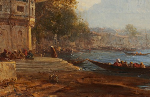 Félix Ziem (1821-1911) - Constantinople - Paintings & Drawings Style Napoléon III