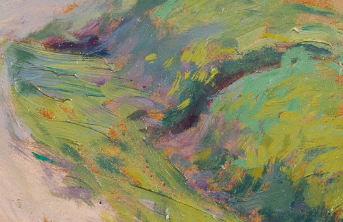 Paintings & Drawings  - Paul Madeline (1863-1920) &quot;Walk Along the Creek,&quot; ca. 1910