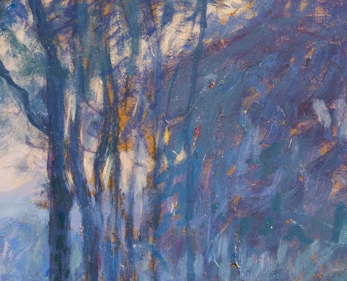 Paul Madeline (1863-1920) « Promenade le long du ruisseau, vers 1910 » - Galerie Delvaille