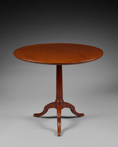 Cuban mahogany Gueridon - Louis XVI