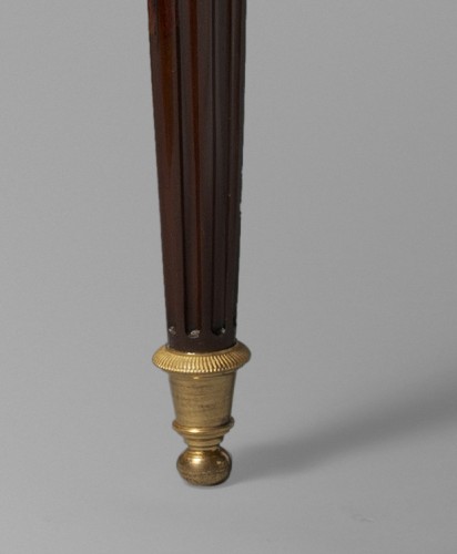 Grand Bureau Cylindre en acajou de Cuba - Mobilier Style Louis XVI