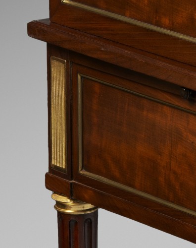 Furniture  - Large Cuban Mahogany Cylinder Desk