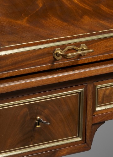 18th century - Large Cuban Mahogany Cylinder Desk