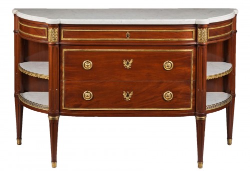 Elegant Sideboard Chest of Drawers Stamped by Fidelis Schey