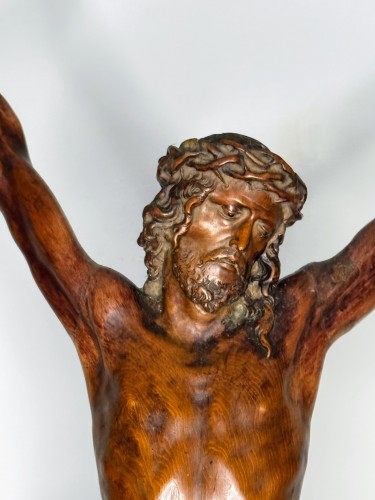 XVIIe siècle - Corpus Christi en bois de palmier vers 1700