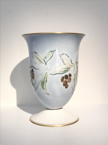 Sèvres - Vase Art Déco en porcelaine - Céramiques, Porcelaines Style Art Déco