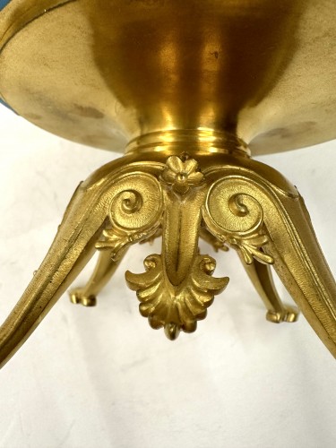 Lidded Cup in &quot;Champlevé&quot; Enamels attributed to Maison Alphonse Giroux - 