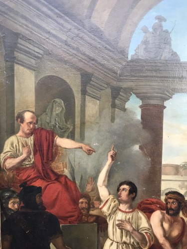 Paintings & Drawings  - Roman  antique school painting  