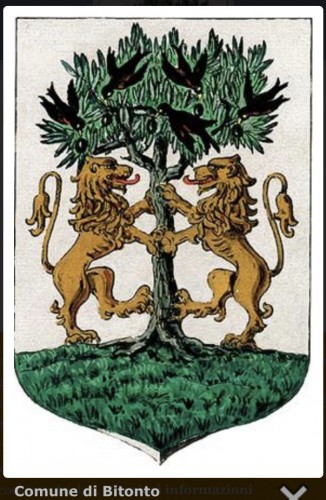 Antiquités - Blason italien en marbre