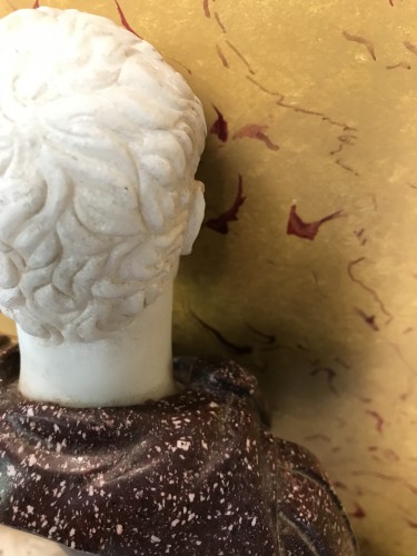 Buste de Jules César en marbre - Napoléon III