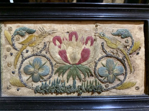 Louis XIII - Antwerp   Embroidery  cabinet 