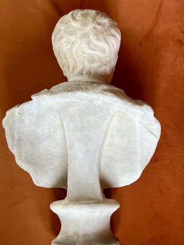 Ancient Art  - Roman Child marble bust 