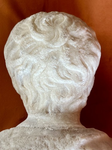 Roman Child marble bust  - 