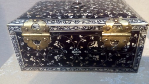 Objects of Vertu  - Indian colonial ebony boxs