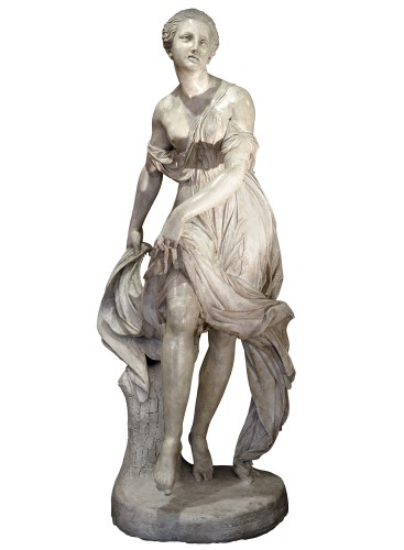 Statue de la Danseuse au drapé à l'antique de Julius Troschel, 1847