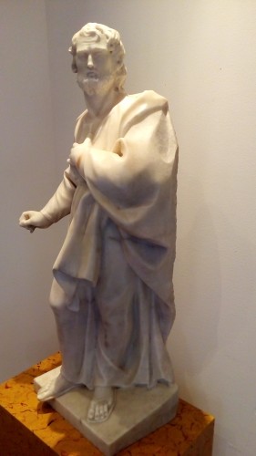 Antiquités - Statue à l’antique de en marbre