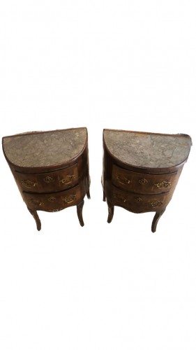 Paire de commodes Siciliennes - Mobilier Style Transition