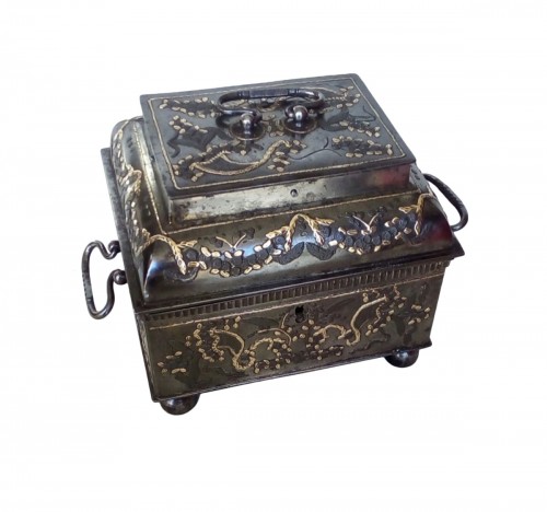 Russian steel Jewelry box