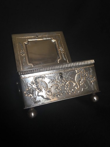 Russian steel Jewelry box - 