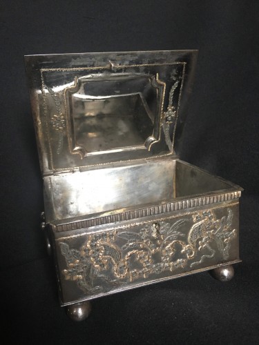 18th century - Russian steel Jewelry box