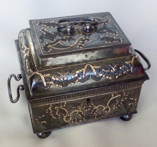 Russian steel Jewelry box - Directoire