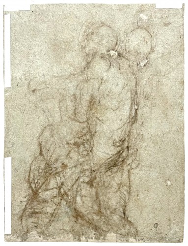 Il DISEGNATORE MISTERIOSO – often identified as the young GRECO (1541–1614) - Paintings & Drawings Style Renaissance
