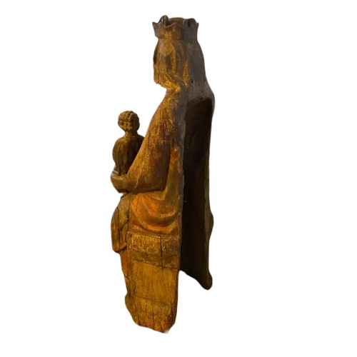 XIe au XVe siècle - Vierge en majesté de l'art roman vers le gothique