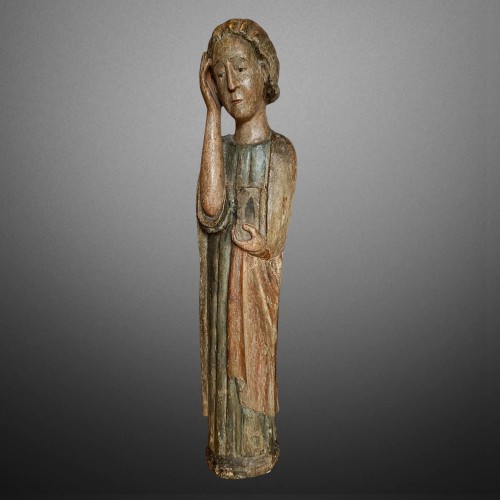 Sculpture  - Saint John at the Calvary, Polychrome wood