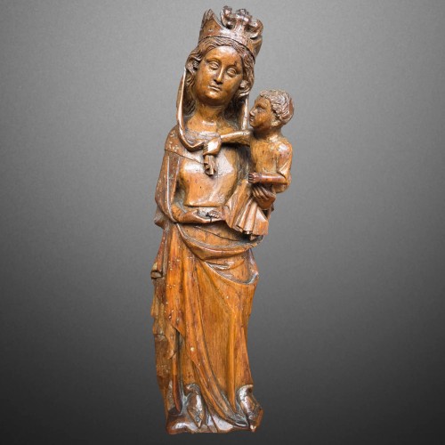 Vierge à l’Enfant - Est de la France mlieu du XIVe siècle - Moyen Âge