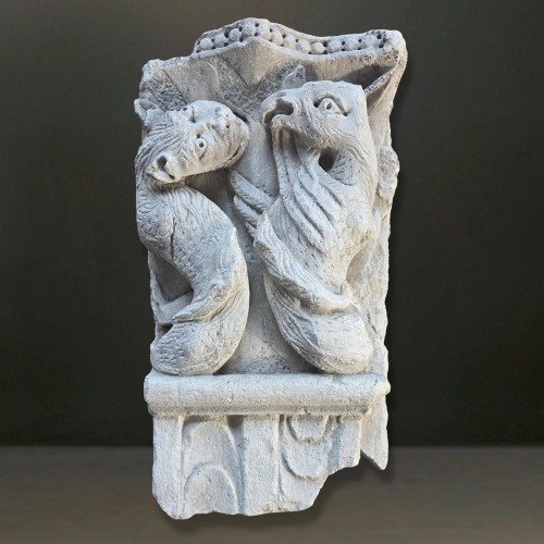 Frieze panel - Romanesque Burgundy,  Cluny influences - Sculpture Style Middle age