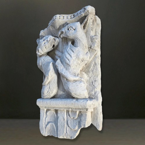 Frieze panel - Romanesque Burgundy,  Cluny influences - 