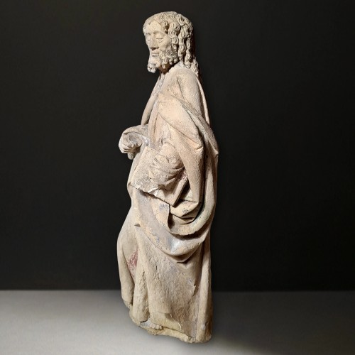 Sculpture in the round - Burgundian School 15th century, circle of Antoine Le Moiturier - 