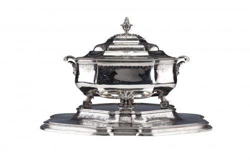 A. Aucoc - Table Centerpiece in Sterling Silver Late 19th Century